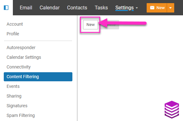 absolutehosting.co.za content filtering new button
